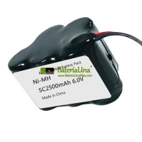 Batería de repuesto para PLC SC2500mAh Batería de repuesto para PLC SC2500mAh