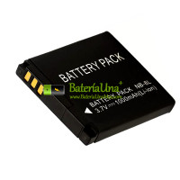 Batería de repuesto para Canon A2200 A3100 NB-8L A3300 A3000 IS A1200 A3200