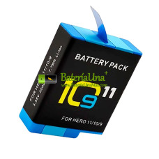 Batería de repuesto para GoPro 10 AHDBT-901 Hero9