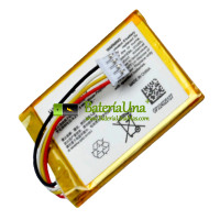 Batería de repuesto para JBL GSP383562 GO3