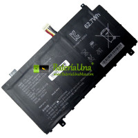 Batería de repuesto para PDA 10Buckles-9Lines U596396PV Batería de repuesto para PDA 10Buckles-9Lines U596396PV