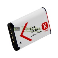 Batería de repuesto para Sony HDR-MV1 HDR-PJ275 HDR-PJ440 NP-BX1