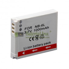 Batería de repuesto para Canon 110 IS 25 IS 930 IS PSSX260HS