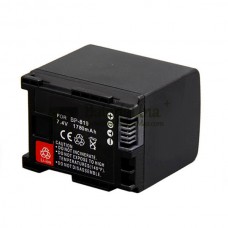 Batería de repuesto para Canon BP-809 BP-819 BP-827 BP-827T 1780mAh
