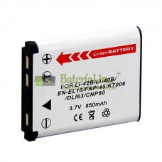 Batería de repuesto para Fujifilm FinePix Z20 Z30 Z33 Z10FD Z33WP Z37 Z70 Z100fd Z200fd Z300 Z700EXR