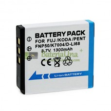 Batería de repuesto para Fujifilm FinePix F200EXR F100fd F60fd F50fd F70EXR 1300mAh