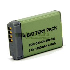 Batería de repuesto para Canon NB-13L PowerShot G5x G7X G9X G7 X Mark II SA SX620 SX720 SA